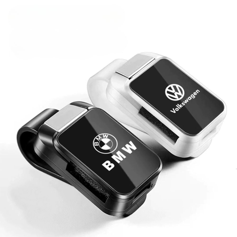 Multifunksjonell brilleklips for bil