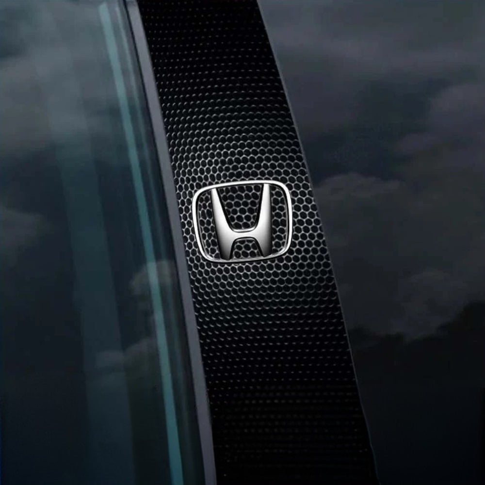 2x Car window stickers with logo